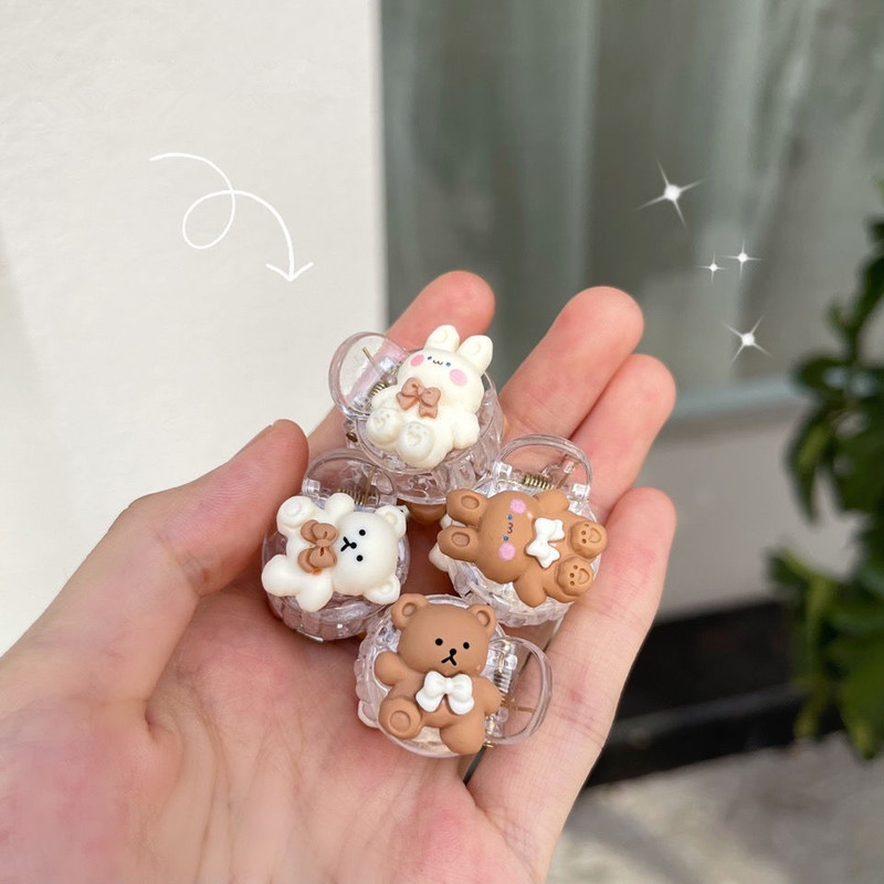 We Flower Kẹp bấu tóc hình thỏ gấu mèo Hello Kitty dễ thương cho bé gái