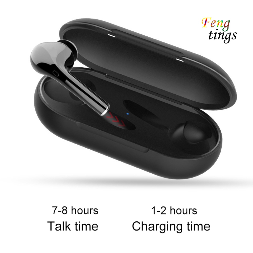 【FT】TWS M6S Bluetooth 5.0 Wireless Headphone Touch Control In-ear Sports Earphone