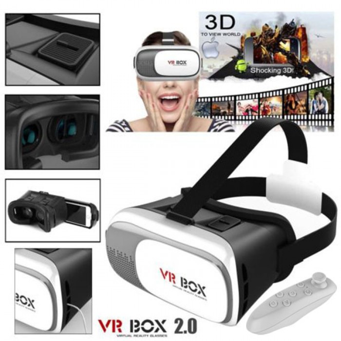 [FREESHIP] KÍNH XEM PHIM 3D VR BOX VER 2.0 CAO CẤP