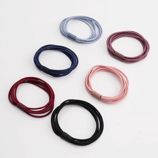 Cột tóc dây đôi nơ đơn giản chắc chắn giá rẻ COT11