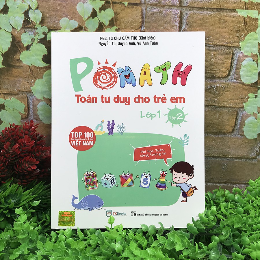 Sách - POMath - Toán Tư Duy Cho Trẻ Em Lớp 1 (Combo 2 tập, lẻ tùy chọn) | BigBuy360 - bigbuy360.vn