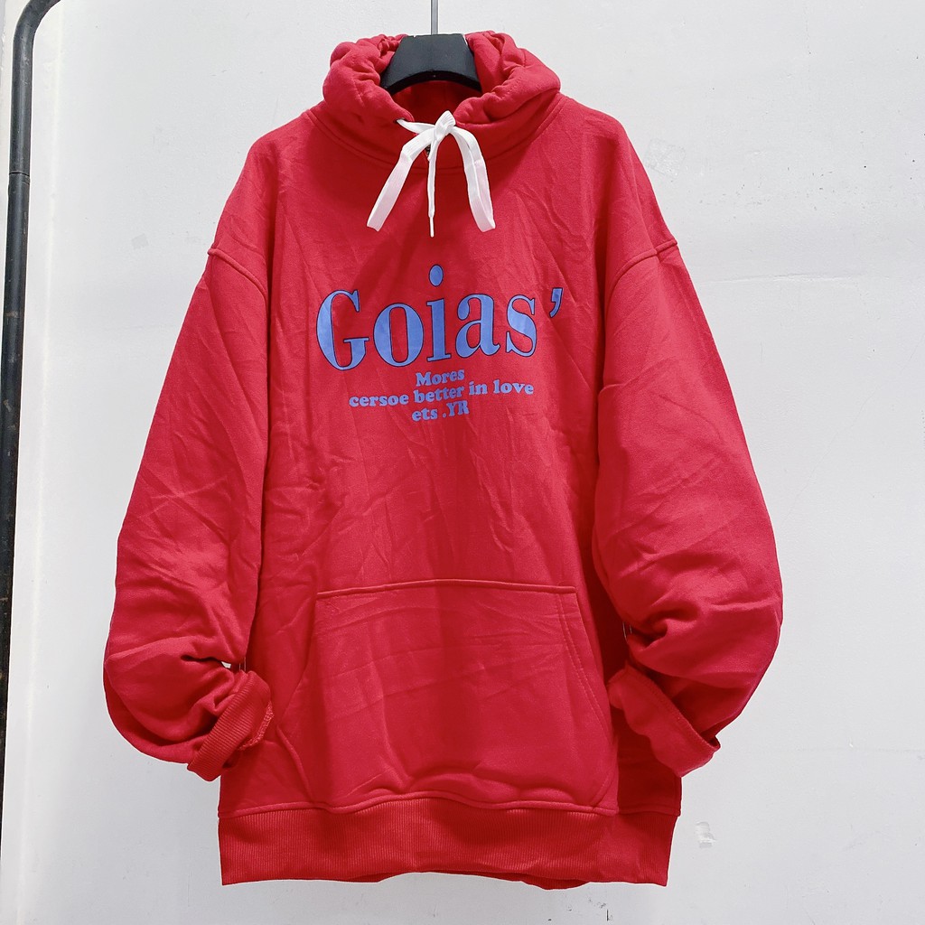 Áo Khoác Nỉ Nam Nữ - Áo Hoodie Lót Nỉ Bông YAYSHOP Dáng Rộng Unisex Hàn Quốc in GOIAS