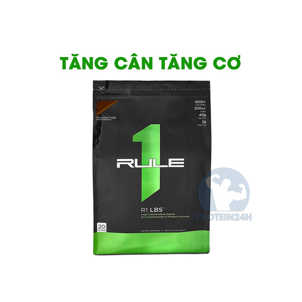 [Mã 154FMCGSALE giảm 8% đơn 500K] 1KG SỮA TĂNG CÂN TĂNG CƠ CHẤT LƯỢNG - RULE1 MASS GAINER