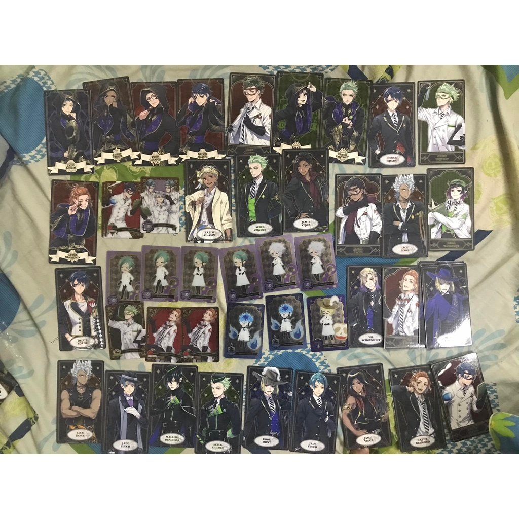 Thẻ hình nhân vật - Twisted-Wonderland Bandai Metal card Collection 3