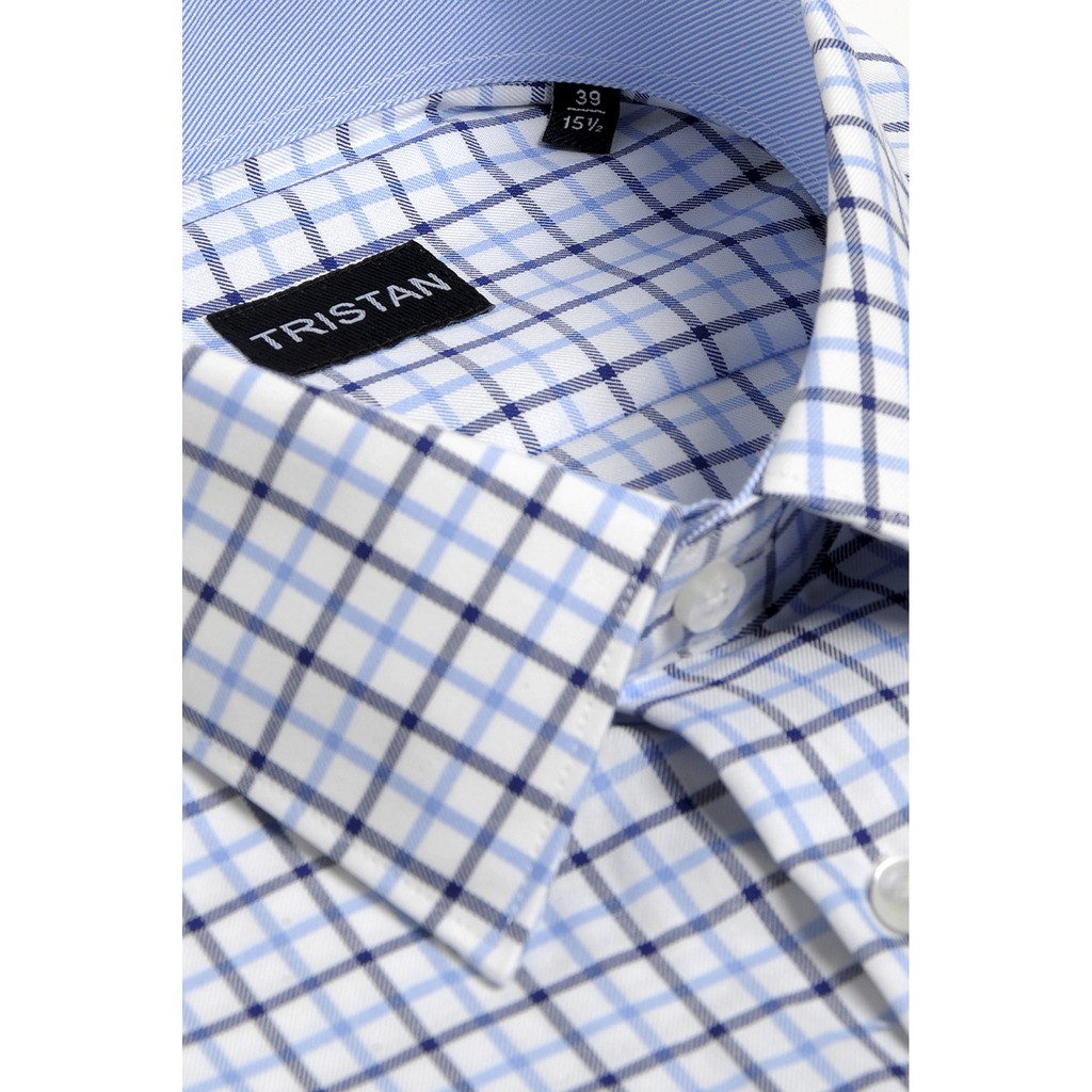 Áo sơ mi Slim Fit Shirt Tristan form ôm chất liệu lụa cao cấp hàng vnxk | BigBuy360 - bigbuy360.vn
