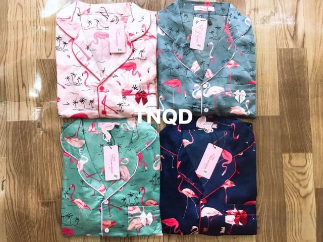 Đồ bộ ngủ lụa Flamingo