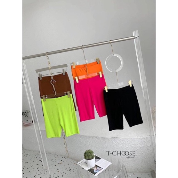Quần legging ngố đủ màu chất cotton cao cấp, quần thun ôm nữ