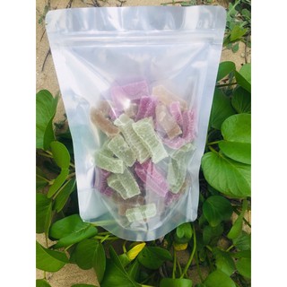 250gram MỨT RONG SỤN BIỂN MIX NGŨ VỊ( CHANH DÂY, LÁ SỨA, GỪNG, ĐẬU BIẾC BẠC HÀ, LÁ CẨM BẠC HÀ) TỐT CHO SỨC KHỎE, ÍT NGỌT