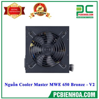 Nguồn Cooler Master MWE 650W V2 80 Plus Bronze
