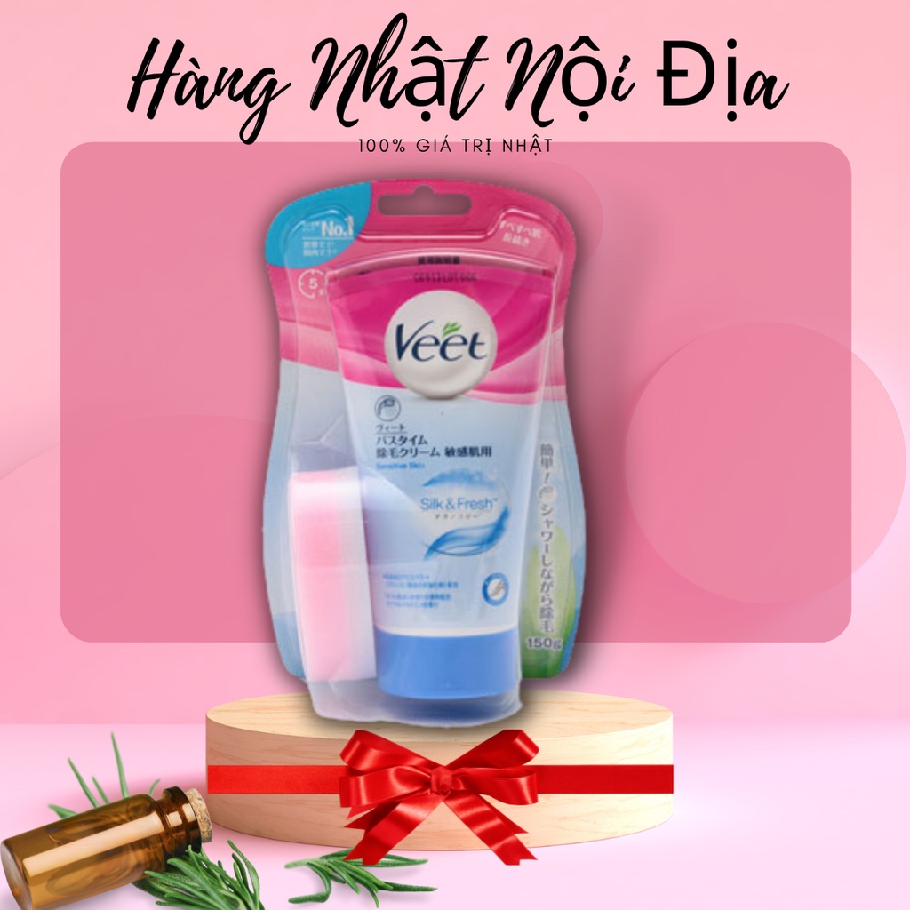 Kem Tẩy Lông Veet Hàng Nhật Nội Địa 150g