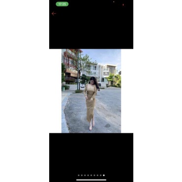 Set 3 Món Áo Khoác thun gân + Áo Cổ Yếm Kèm Chân Váy chữ A xẻ tàNg alohashop91