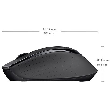 Chuột không dây Logitech M331 (Đen)