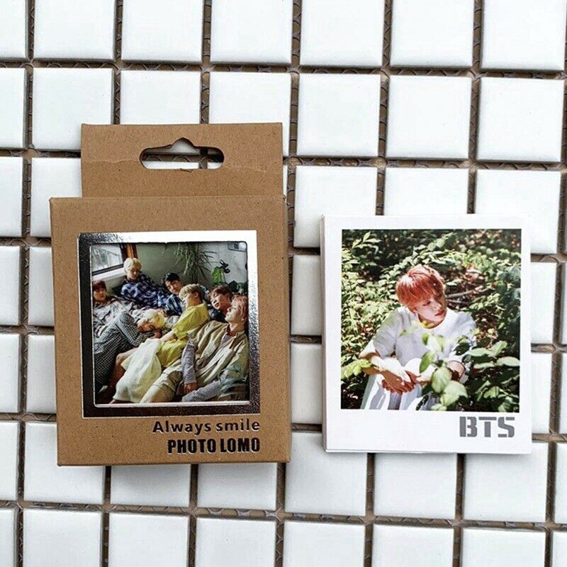 Set 40 hình nhóm nhạc BTS kích thước 6*7cm hàng chất lượng cao