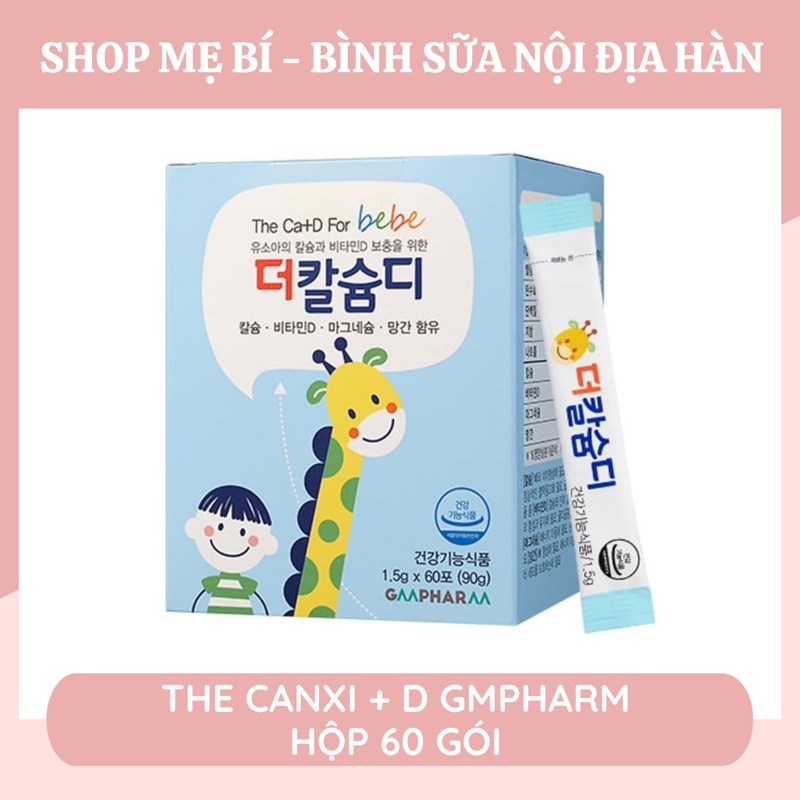GM PHARM CANXI BEBE (hộp 60 gói)