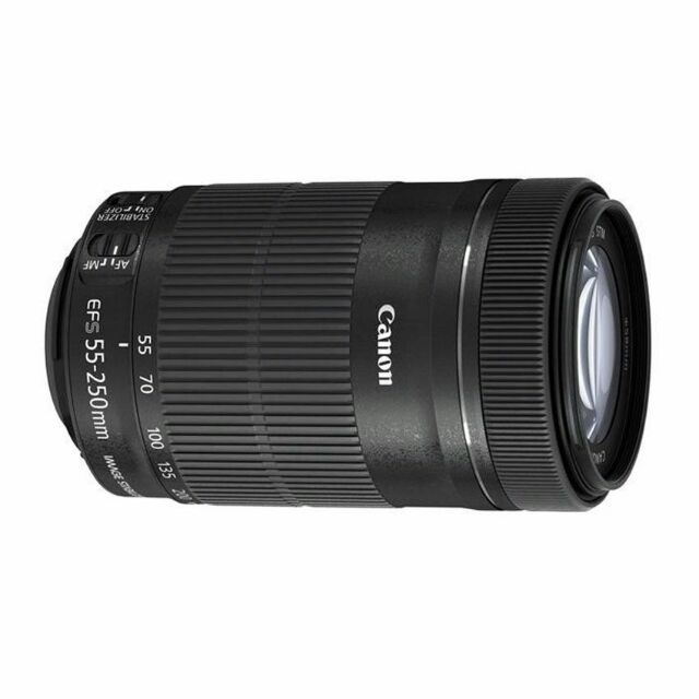 Lens canon 55-250mm is II 97%