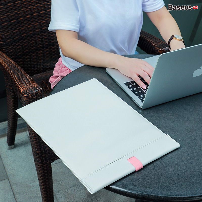 Túi da PU 2 lớp cao cấp chống thấm, trầy xước Baseus Let''s Go Traction Computer Liner Bag cho iPad/ Macbook/ Laptop