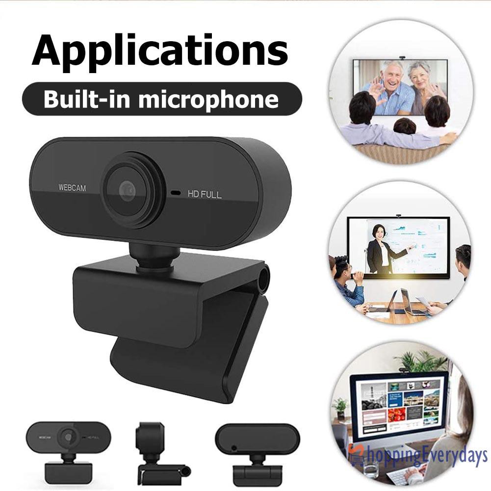 Webcam Sv Hd 1080p Có Thể Xoay Kèm Micro Tiện Dụng Cho Máy Tính | BigBuy360 - bigbuy360.vn