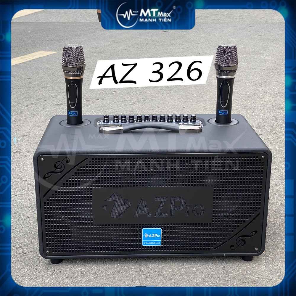 LOA KÉO karaoke AZPRO AZ- 326 sở hữu thiết kế hiện đại, thời trang, cuốn hút tất cả các khách hàng yêu thích sử dụng