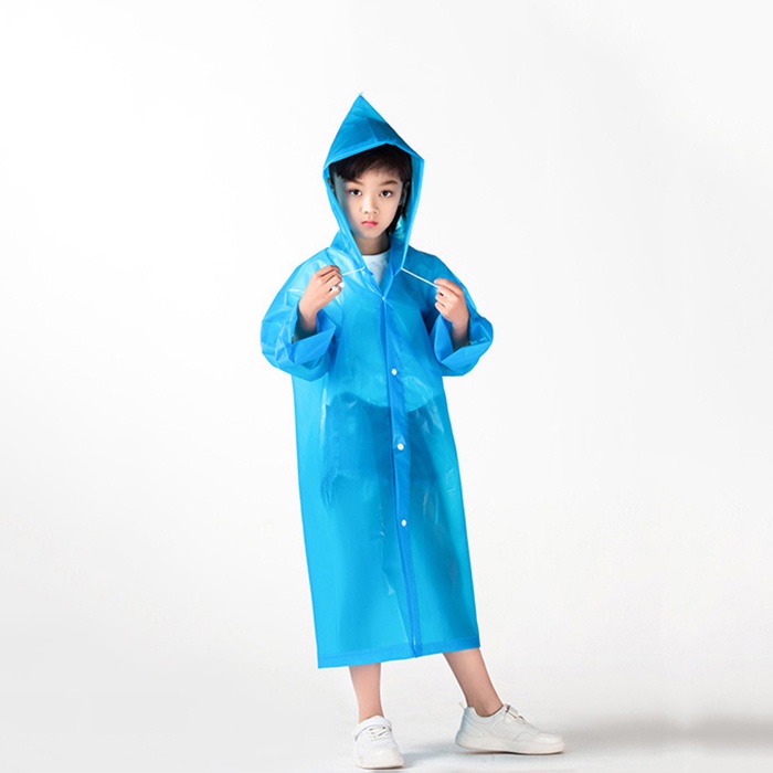 Áo mưa trẻ em, vải EVA thời trang, tiện ích cho bé trai &amp; bé gái