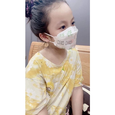 Khẩu trang Kf94 cho bé combo túi 10c, nhiều hình cute dễ thương , khẩu trang y tế 4 lớp túi | BigBuy360 - bigbuy360.vn