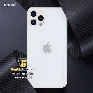 Ốp lưng lụa iPhone 12 Pro Max chính hãng Memumi siêu mỏng 0.3mm