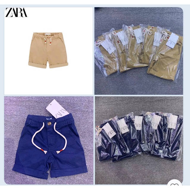 Quần short zara cho bé trai từ 9 tháng đến 4 tuổi