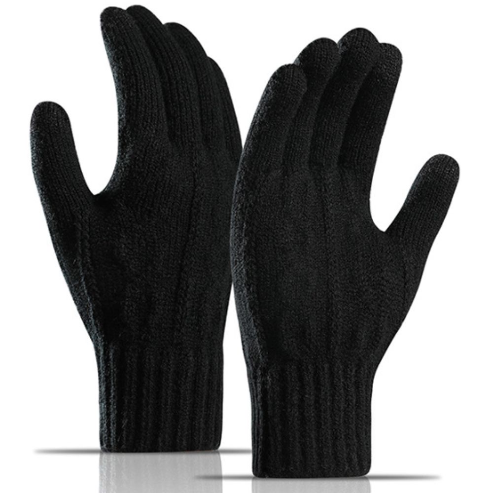 Găng tay dệt kim MIHAN1 giữ ấm mùa đông có thể dùng màn hình cảm ứng
