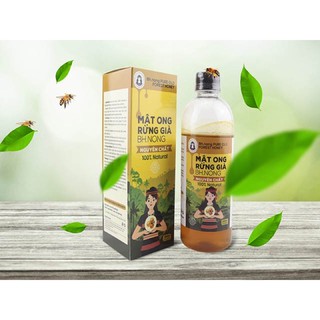 Mật ong rừng già cô gái BH.Nong chai 400ml