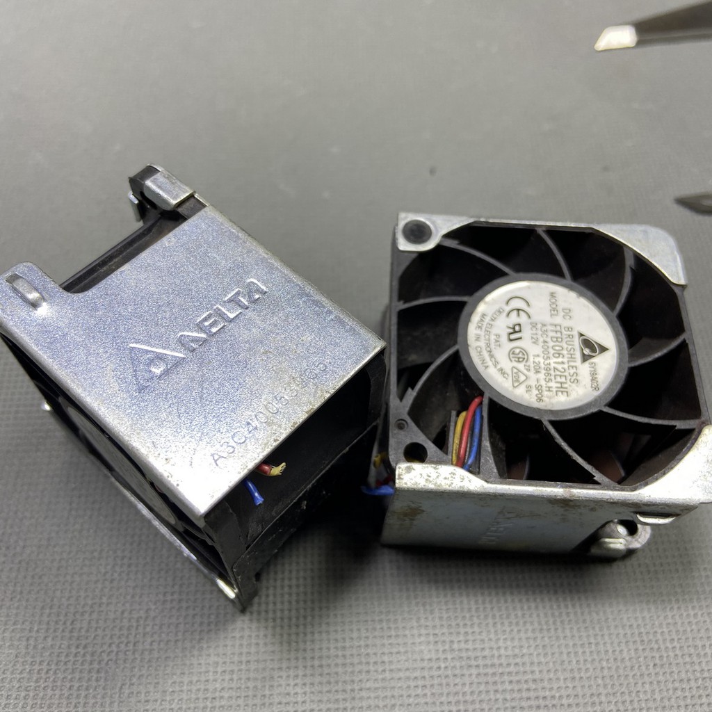 QUẠT TẢN NHIỆT 6 cm DELTA  12 V 1.2 A, tăng áp , gió siêu mạnh. FFB0612EHE