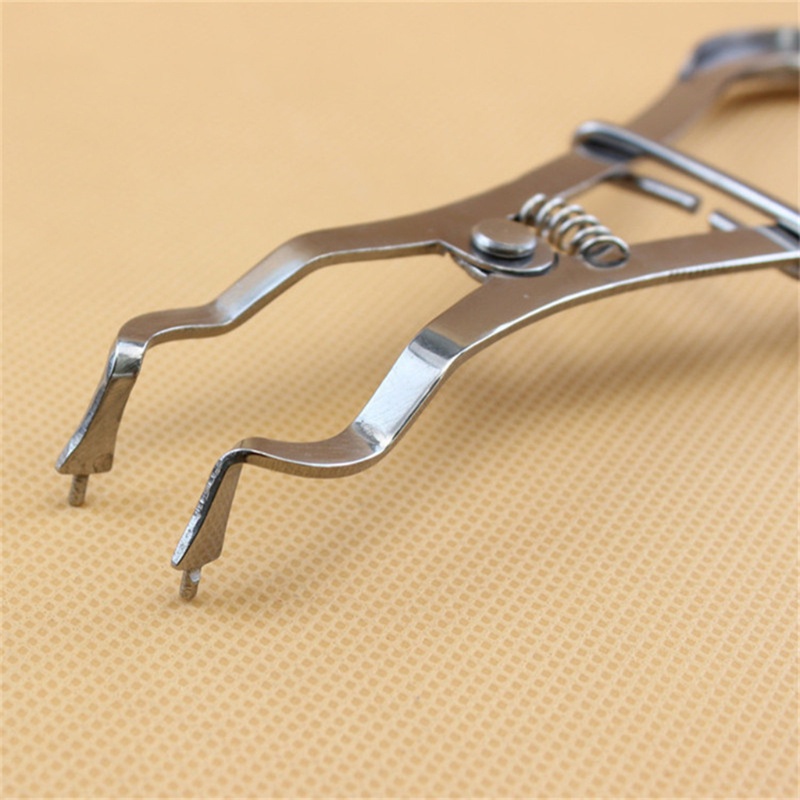 [Hàng mới về] Dụng cụ đặt đê cao su nha khoa bằng thép không gỉ