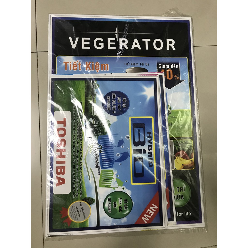 Combo 10 tem dán tủ lạnh Toshiba/ Com 10 miếng dán tủ lạnh Toshiba (phần 2)