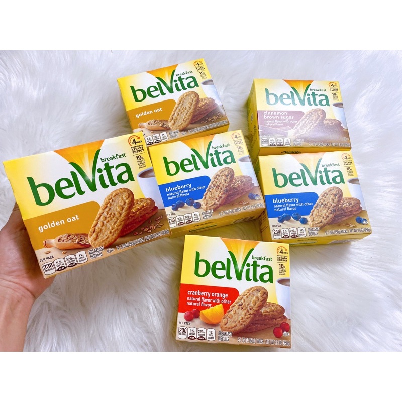 [HÀNG MỸ] Bánh quy ăn sáng Belvita 250gr.