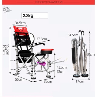 Ghế ngồi câu cá địa hình 11