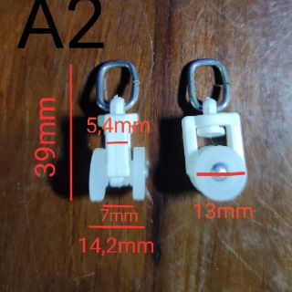 Bi rèm tự động, con chạy rèm tự động