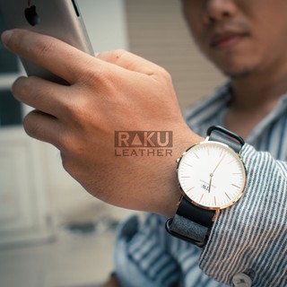 Dây đồng hồ Nato - Zulu | Đen