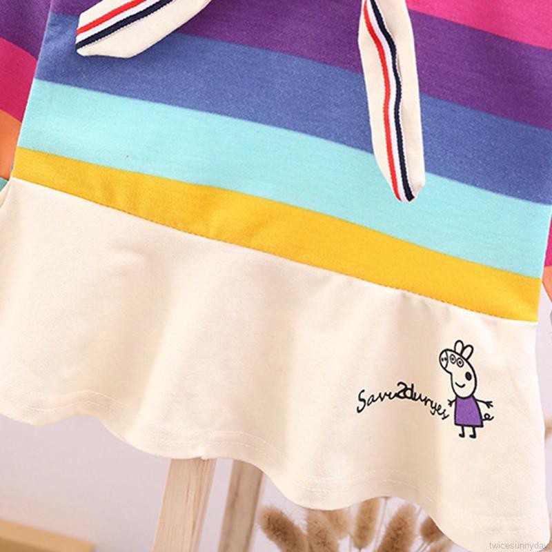 Áo nỉ tay dài cổ tròn thời trang cho bé gái