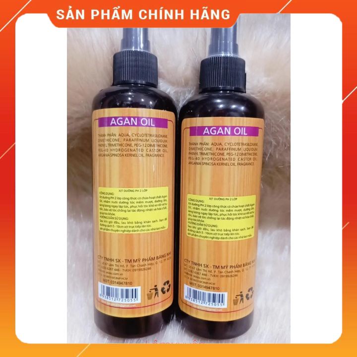 Xịt Dưỡng EOIAU 250ml,PH 2 Lớp   cải thiện tóc khô xơ chẻ ngọn,nuôi dưỡng tóc khỏe mềm mượt