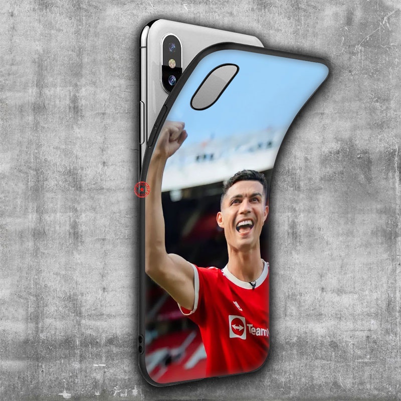 Ốp điện thoại in hình Cristiano Ronaldo thích hợp cho IPHONE SE XR 5 5S 6 6S 7 8 11 PRO MAX PLUS UOL34 CR7