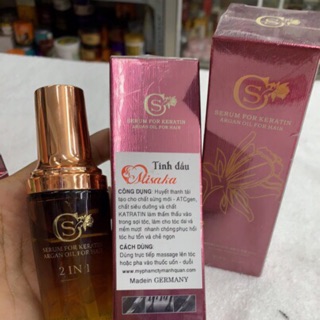 Tinh dầu MISAKA dưỡng tóc mềm mượt không gây nhờn với bết tóc