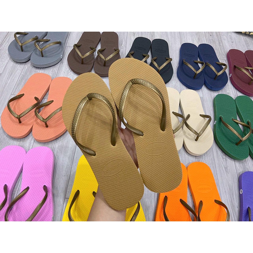 Dép havanas quai ngắn đế cao su siêu sịn 2022- CHOU SHOP