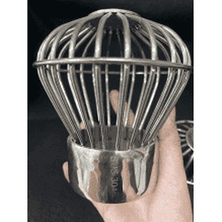 Quả cầu chặn rác sân thượng , ban công Inox 304 dầy nguyên khối