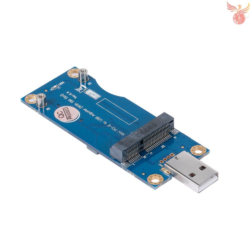 Card Chuyển Đổi Pci-E Sang Usb 3g / 4g Với Khe Cắm Sim