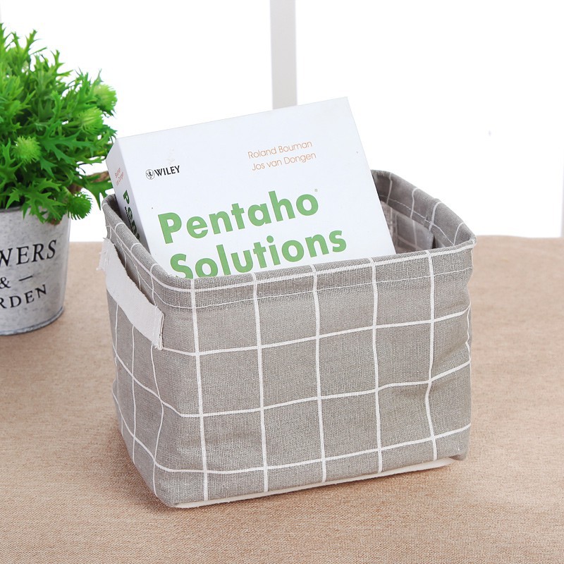 Giỏ vải đựng đồ cá nhân văn phòng nhiều mẫu shop bán buôn giá gốc