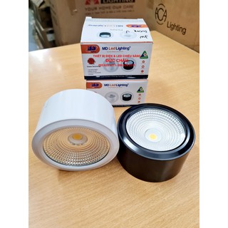 Đèn led ống bơ cob 7w- d90 cao 50