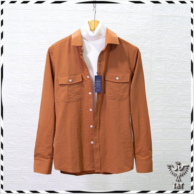 Áo sơ mi nam chất đũi xước phong cách trẻ trung đẹp vip | BigBuy360 - bigbuy360.vn