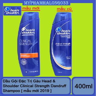 Dầu gội đặc trị gàu Head & Shoulder Clinical Strength 400ml