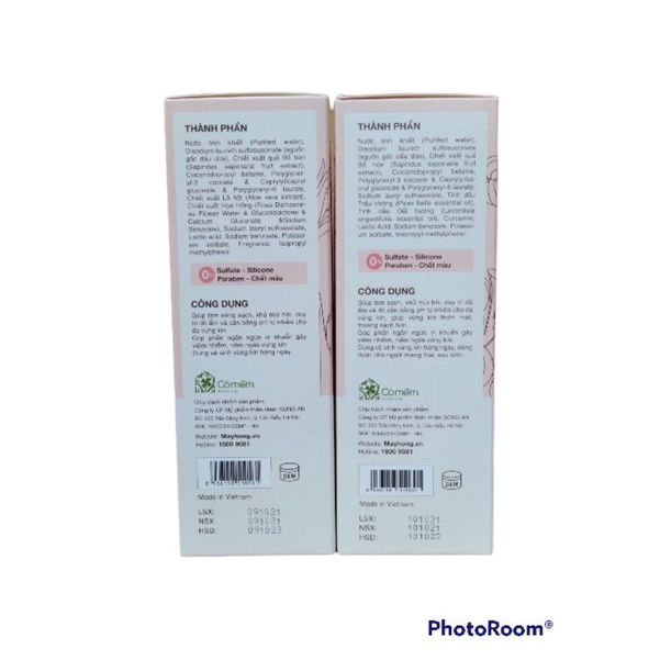 Bọt vệ sinh mây hồng, ngăn ngừa viêm nhiễm, nấm, mùi hôi