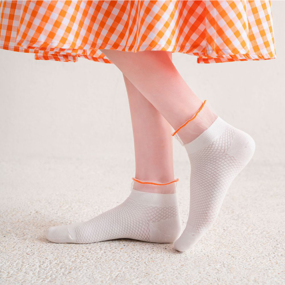 Vỡ nữ mềm mại co giãn họa tiết đáng yêu