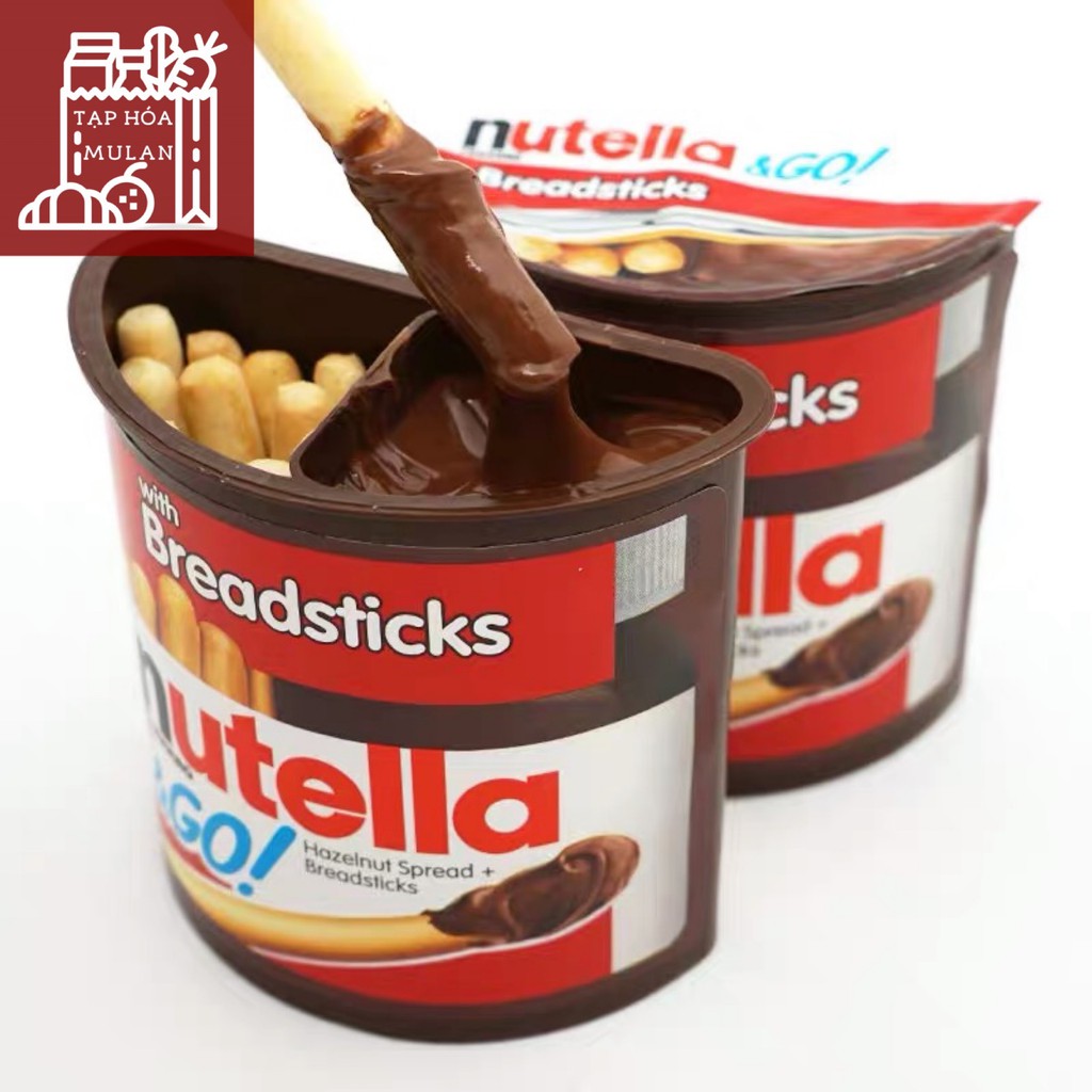 BÁNH QUE CHẤM SOCOLA NUTELLA - Hộp lẻ 52g