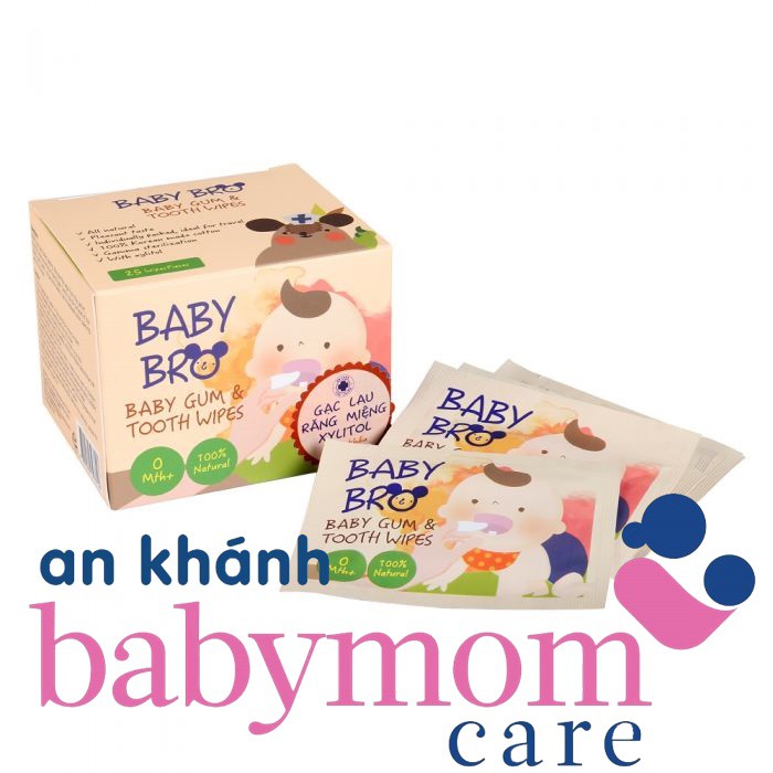 { BB223 } GẠC VỆ SINH RĂNG MIỆNG BABY BRO HÀN QUỐC ( MKBLN )